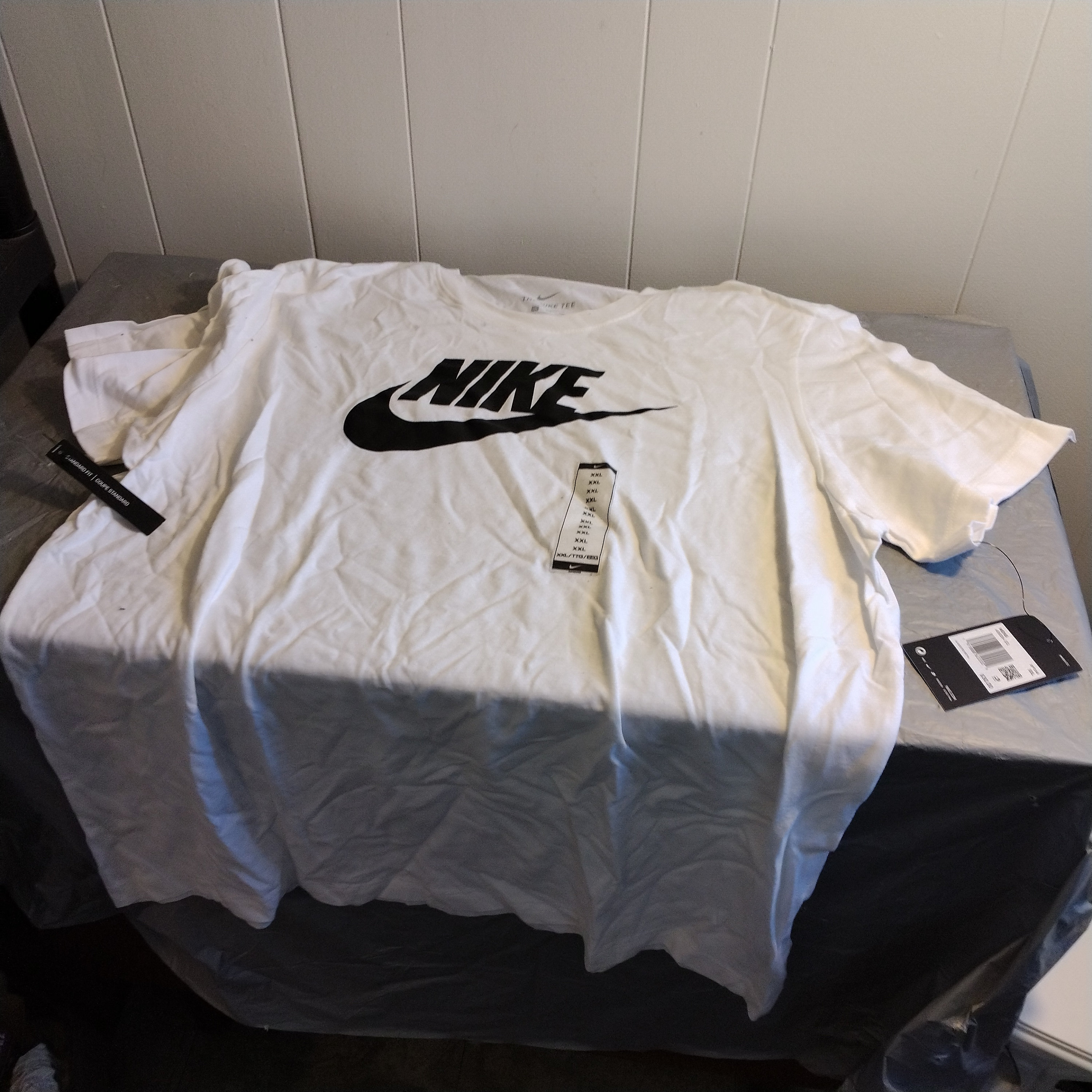 Desarmamiento crear Reparación posible NOS Vintage Nike T Shirt XXL White T Shirt Nike Logo Tee - Etsy