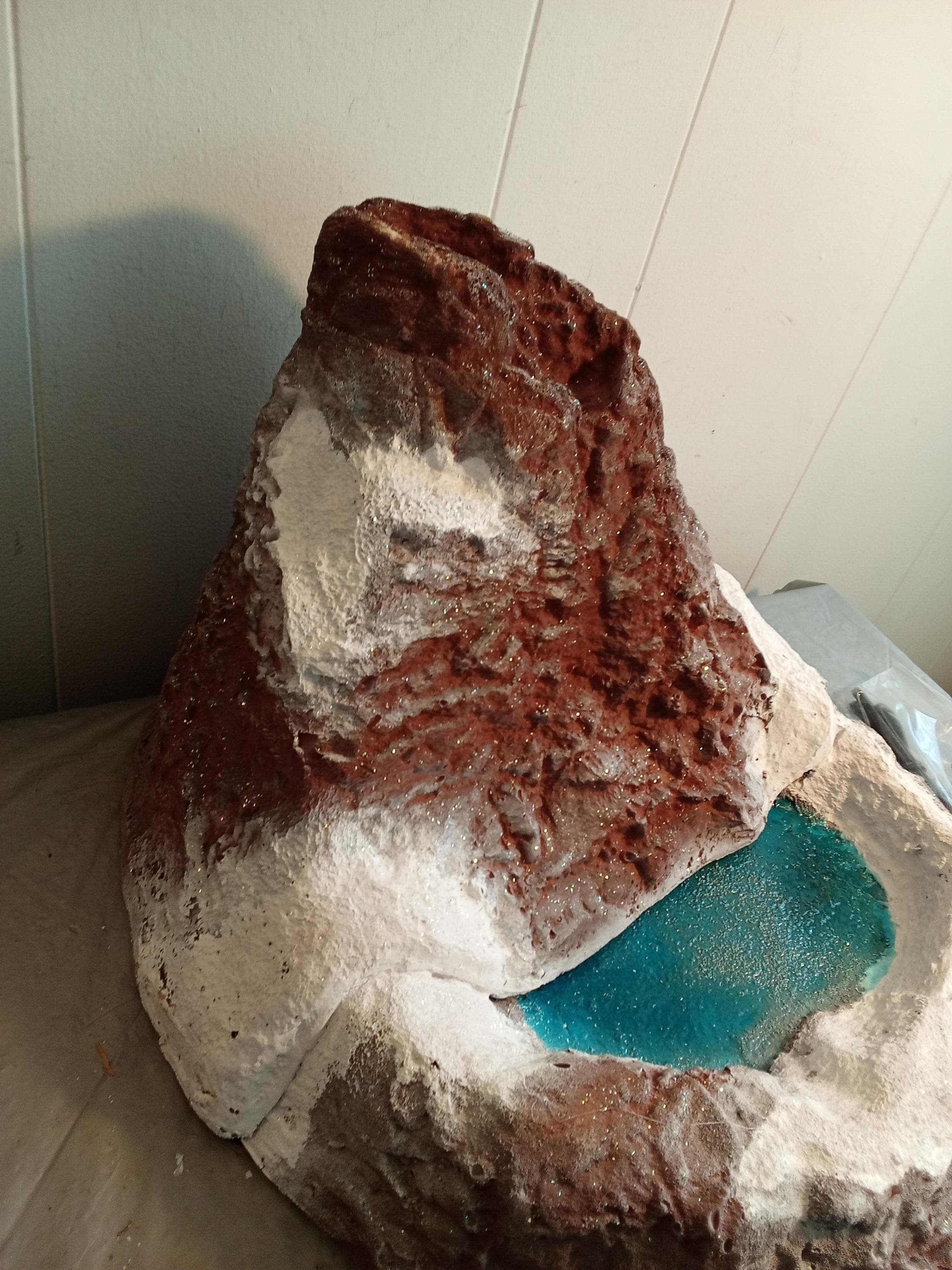 大型部門56村の滝52644、電気滝 - Etsy 日本