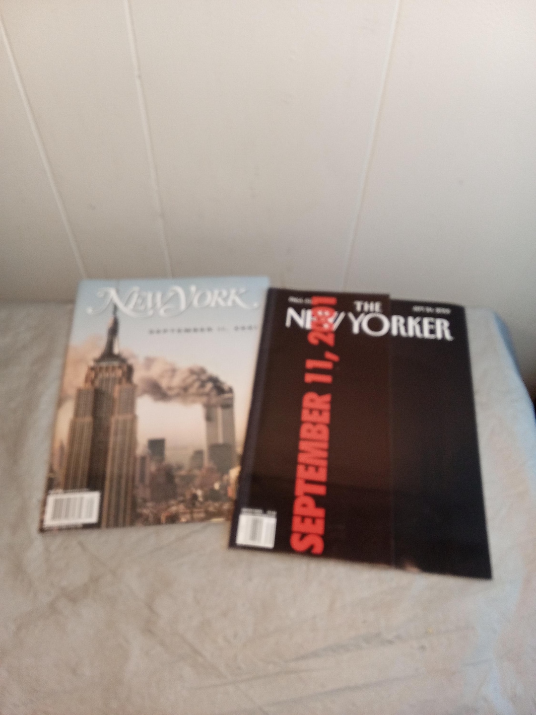 2pc September 2001 the New Yorker Magazines, 9/11, Read Description - Etsy