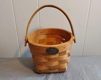 Peterboro Basket Co USA Basket with Handle