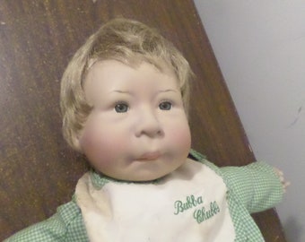 1979 Lloyd & Lee Middleton Forget me not Bubba Chubbs Doll with Bible and COA, Baby Doll