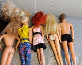 Lot Vintage Action Figure Dolls, Man Doll - Etsy