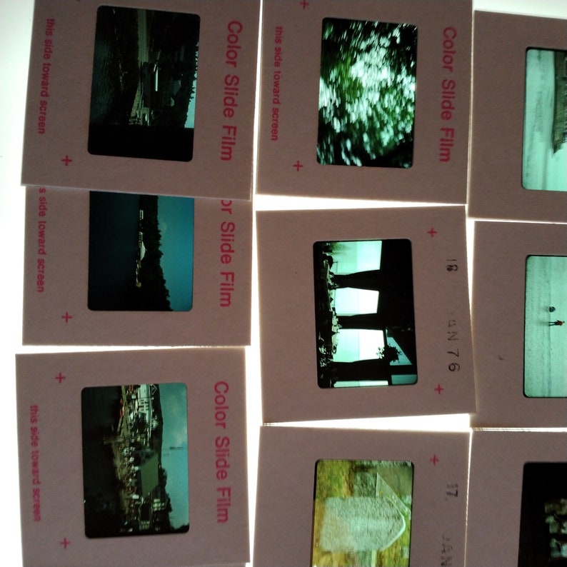 Vintage 2x2 Slides, Family Travel Slides Photos image 6