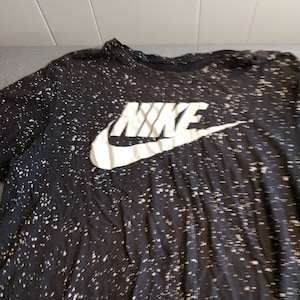Vintage Nike Tee, Nike Black T Shirt