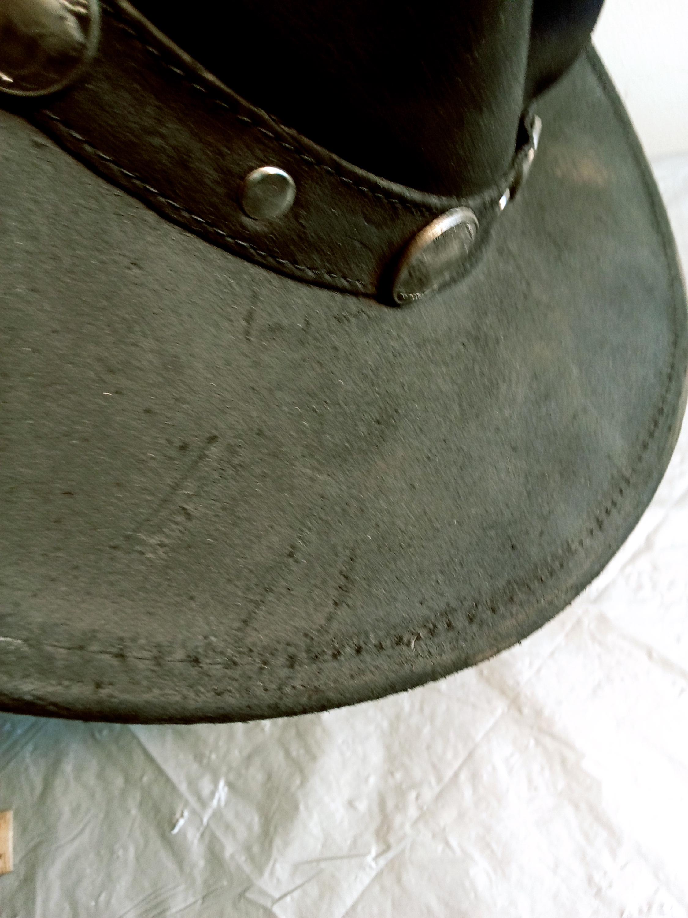 Minnetonka Buffalo Nickel Leather Outback Hat, the Outback 
