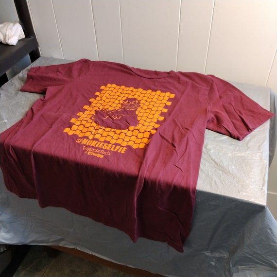 Vintage Virginia Tech T Shirt, Hokies Life XL - image 3