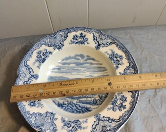 Set of 6 Johnson Bros England Old Britain Castles Soup Salad Bowls