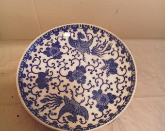 2 Vintage Japan Phoenix Bird Saucers 5 1/2&quot;