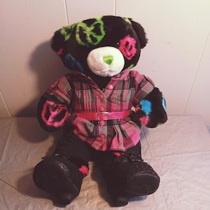 Build a Bear Peace Teddy Bear