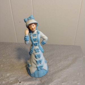 Vintage 1980s Avon Figural Bottle, Porcelain Avon Club Bottle