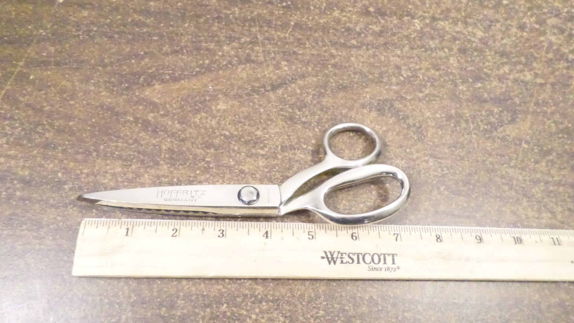 Vintage Hoffritz Germany Pinking Sheers Scissors Etsy UK