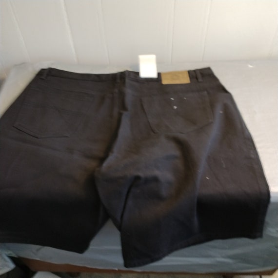 Vintage Mens Bugle Boy Black Denim Shorts 40, Men… - image 6