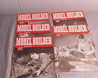 Lote de revistas de ferrocarriles de modelismo antiguo