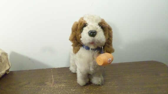 battery operated stuffed dog