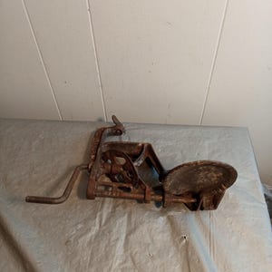 Vintage New Standard Works Cherry Stoner Pitter Cast Iron Antique Mt Joy, Read Description