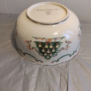 Lenox Bowl, Lenox The Joys of Christmas Bowl, Serving Bowl