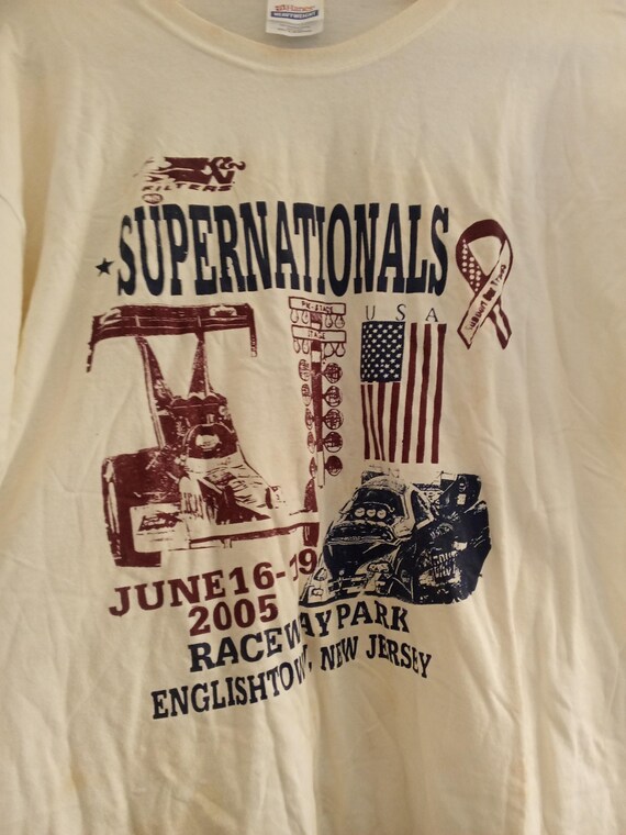 2005 Supernationals Raceway Park T Shirt XL Englishtown NJ