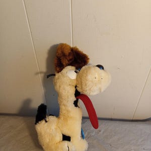1983 Vintage Dakin Plush Garfield Odie Dog 10&quot;