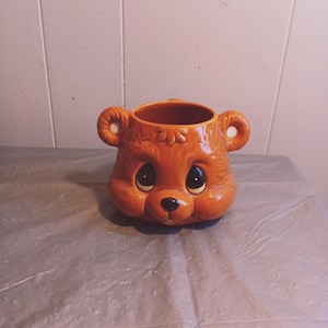 Ceramic Bear Face Mug, Teddy Bear Mug