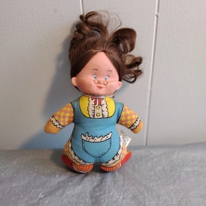 Vintage Ronald Trading Soft Doll, Hong Kong Doll, Soft Grandma Doll