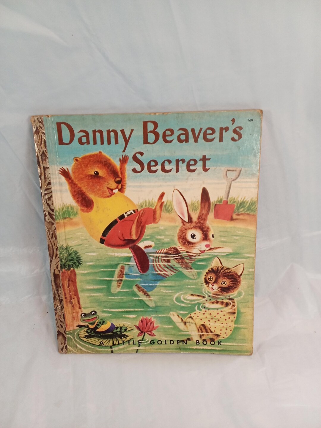 1953 Danny Beaver's Secret Little Golden Book - Etsy