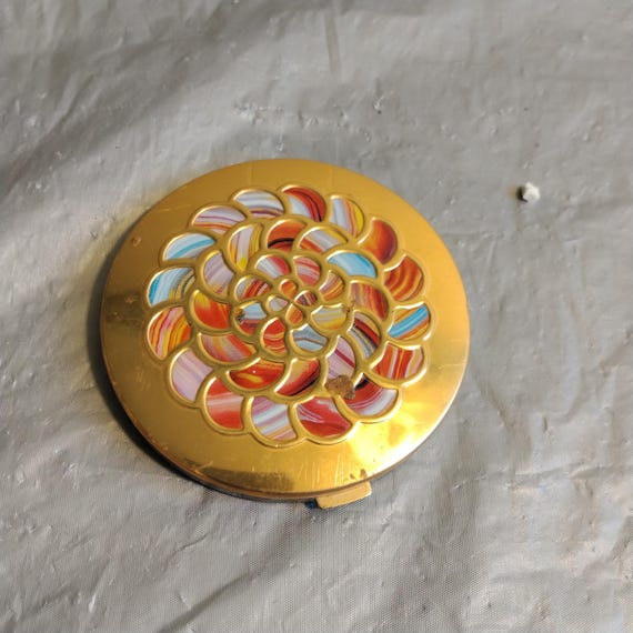 Vintage Guerlain Paris Make up Meteorites Voyage Compact, Read