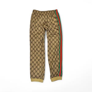 【可愛いモノグラム♪】GUCCI TROUSERS IN GG FABRIC WITH CLAMP 可愛いモノグラム♪】GUCCI TROUSERS IN GG FABRIC WITH CLAMP