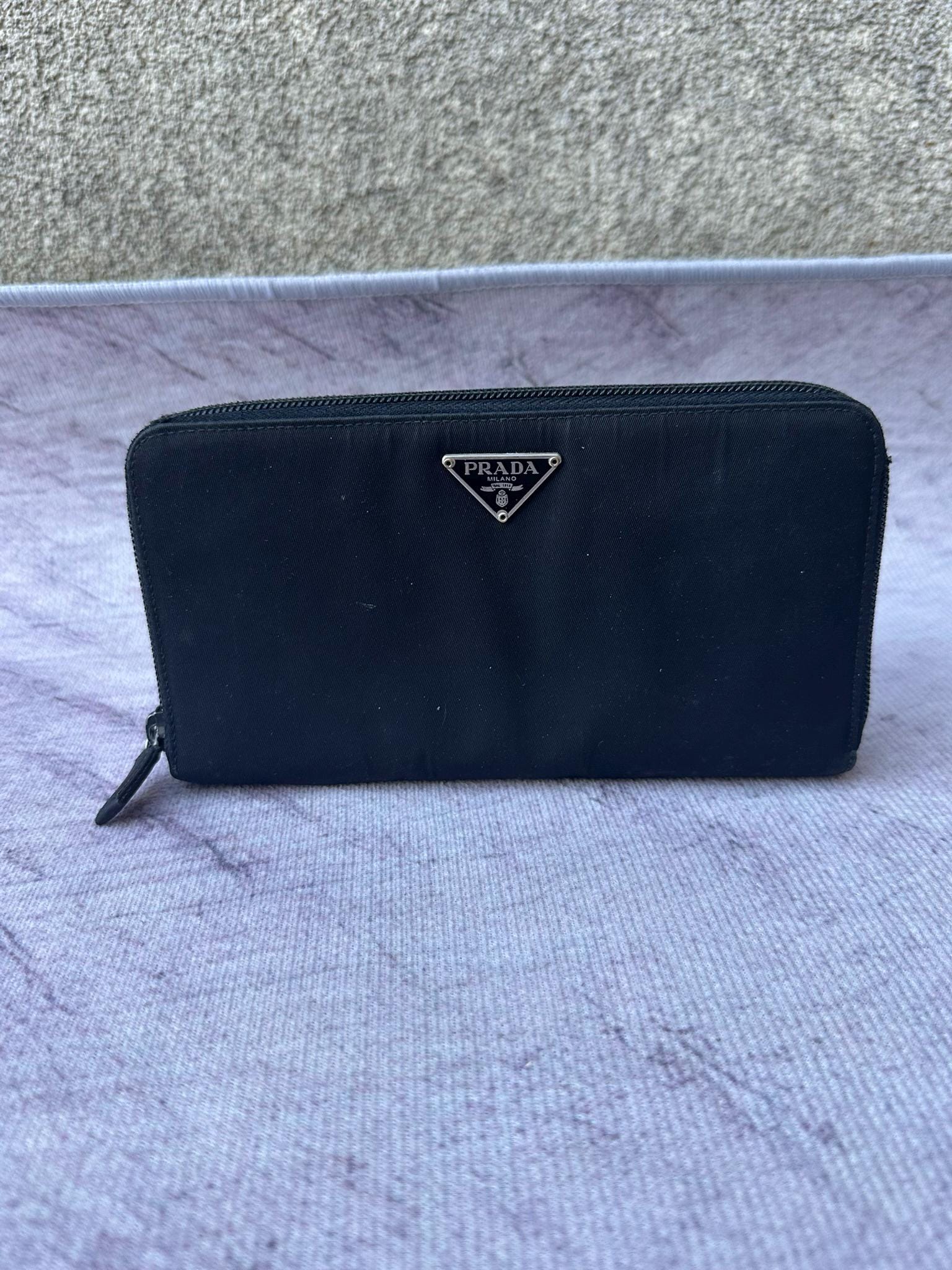 Prada Nylon Wallet - Etsy