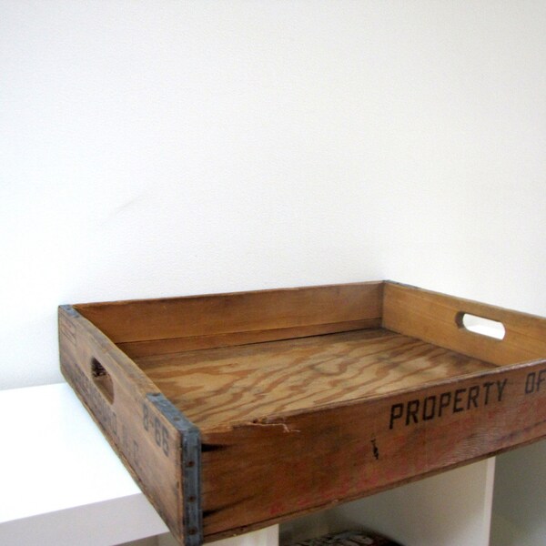 Wood Bread Crate