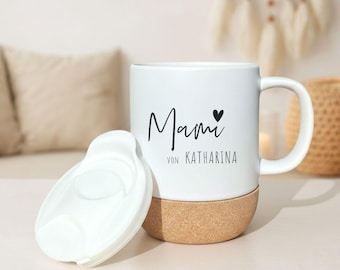 Mami Muttertag Geschenkidee: Mami Tasse mit Kindernamen, Muttertagsgeschenk, Mama Tasse Personalisiert, Geschenk Weihnachten Geburtstag
