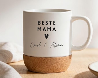 Muttertagsgeschenk Tasse Beste Mama der Welt - Geschenkidee Mama Muttertag, Geschenk Geburtstag Weihnachten, Mama Tasse Personalisiert