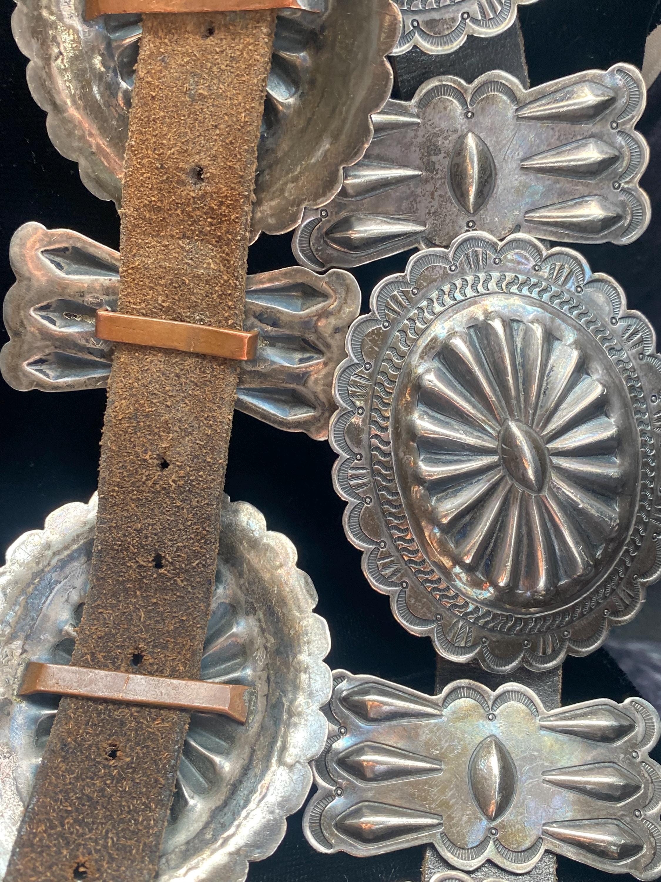 Rare, 3rd Phase, NAVAJO CONCHO BELT - Etsy