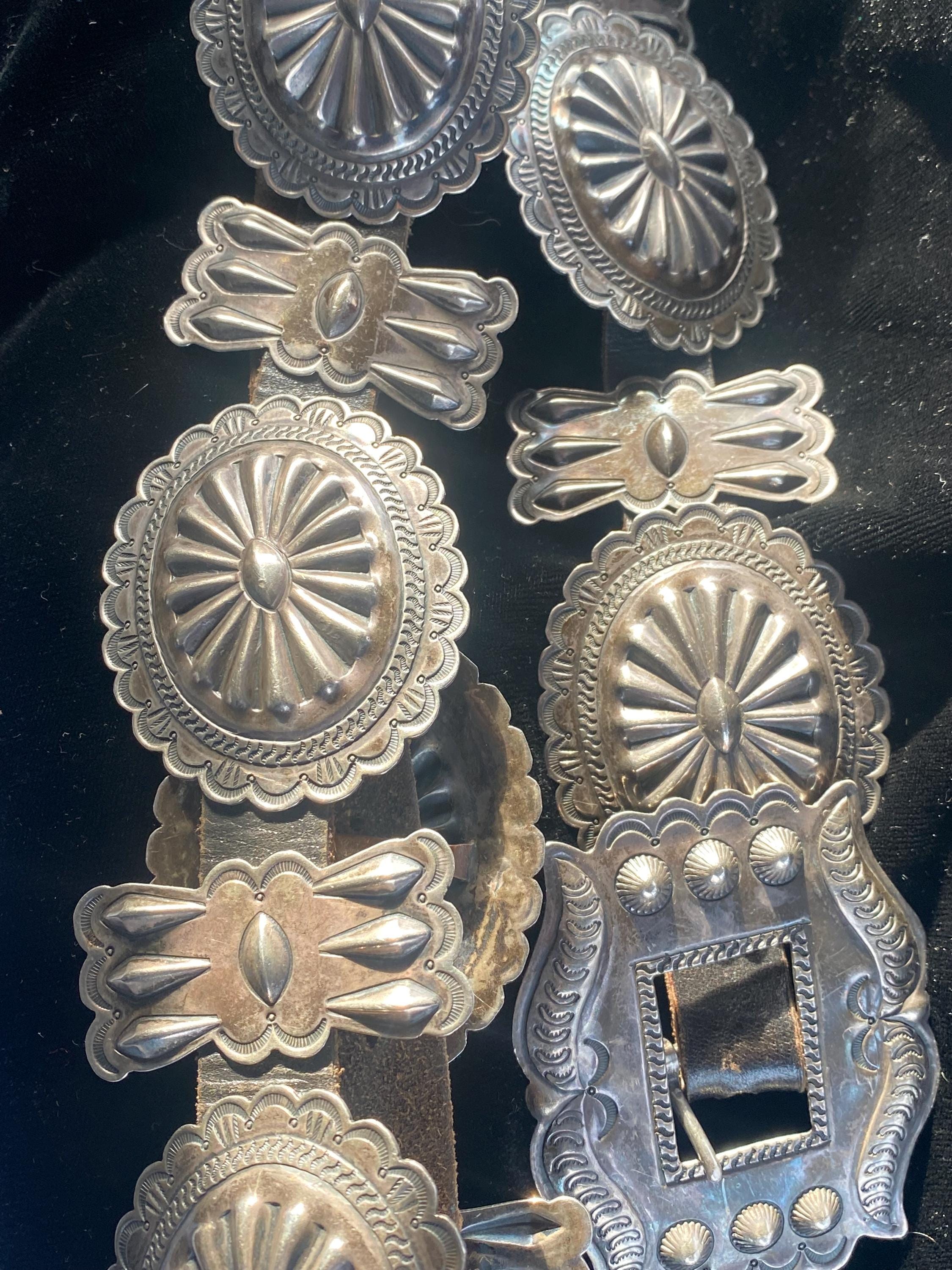 Rare, 3rd Phase, NAVAJO CONCHO BELT - Etsy