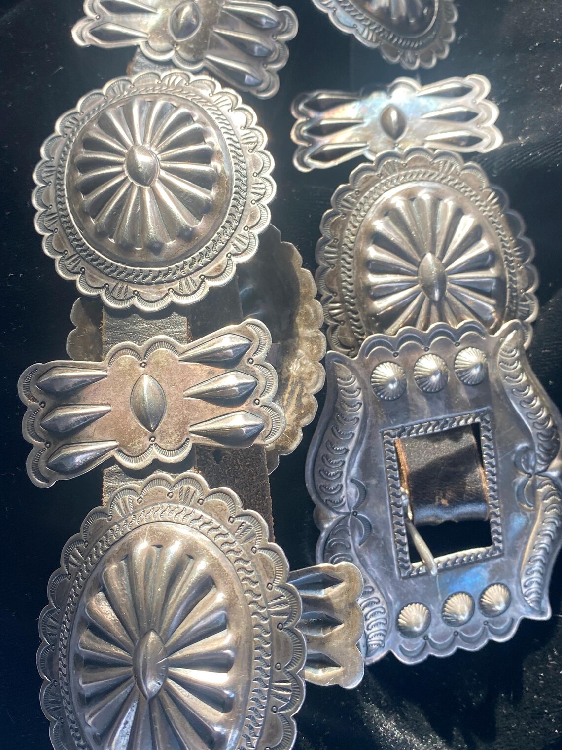 Rare, 3rd Phase, NAVAJO CONCHO BELT - Etsy