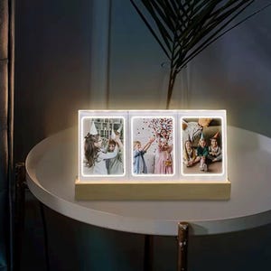 3-in-1 LED Photo Frame Camera Stand