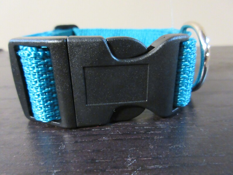 Personalized Dog Collar Embroidered with Name and Phone Number Etsy