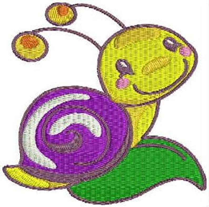 Sweet Spring Bugs Embroidery Machine Designs On CD - 10 Beautiful Patterns - 2 Sizes Each - PES JEF EXP XXX VIP HUS DST