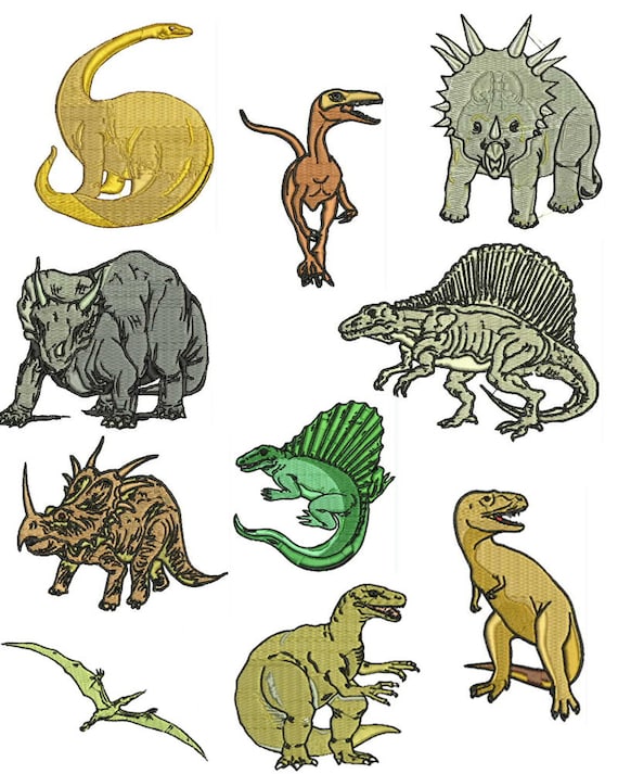 Diseños de bordado de dinosaurios reales patrones de bordado - Etsy México Diseños de bordado de dinosaurios reales patrones de bordado - Etsy México