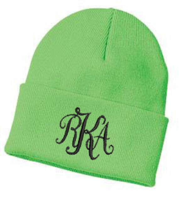 personalized winter hats