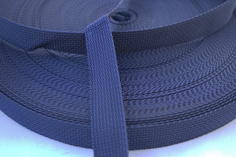 1 inch Navy Polypropylene bing Polypro bing Navy Etsy