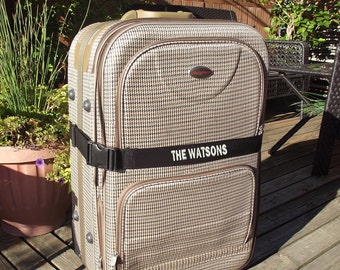 Tassen & portemonnees Bagage & Reizen Bagageriemen Embroidered Luggage Straps Travel Belt Suitcase Strap Belt Luggage Belt Personalized Luggage Strap ID Strap Luggage Straps Set of 3 