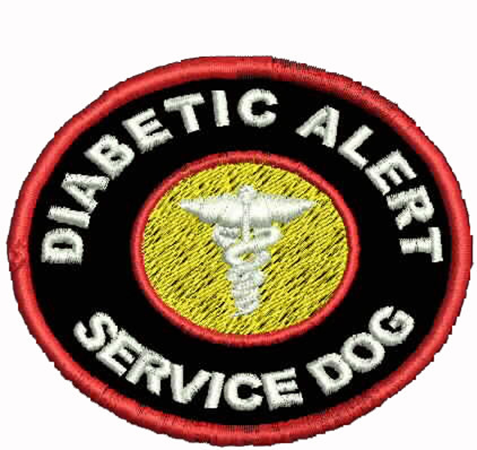 Diabetic Alert Dog Patch Service Dog Patches Assistance Dog Etsy