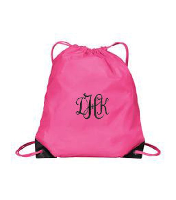 4 monogrammed bags monogrammed