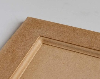 Recessed Panel &quot;Stoney&quot; Style Replacement MDF Door, Drawer Front, End Panel for IKEA SEKTION Cabinets