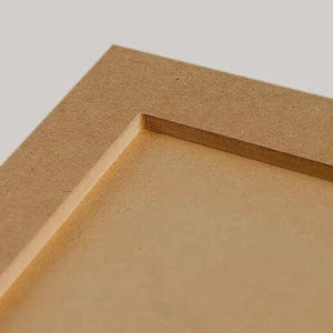 Verzonken paneel "Cordova" magere shaker-stijl vervangende mdf-deur, ladefront, eindpaneel voor IKEA SEKTION-kasten