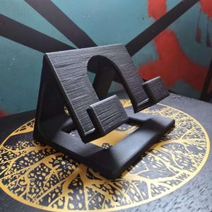 Can be as small as a phone stand or as big as a mini synth