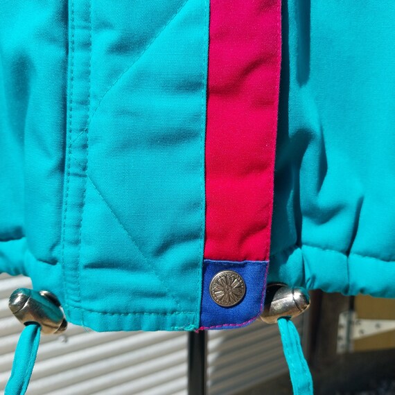 90s Teal London Fog Coat - image 4