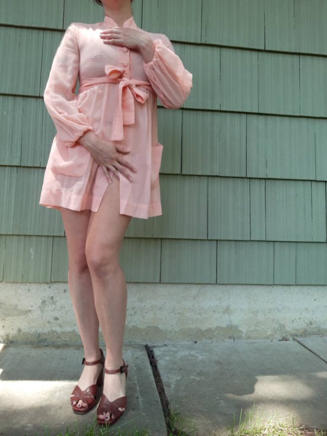 sheer frock