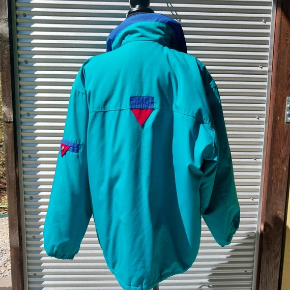 90s Teal London Fog Coat - image 2