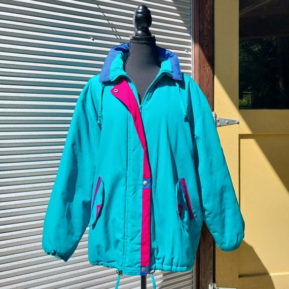 90s Teal London Fog Coat - image 1